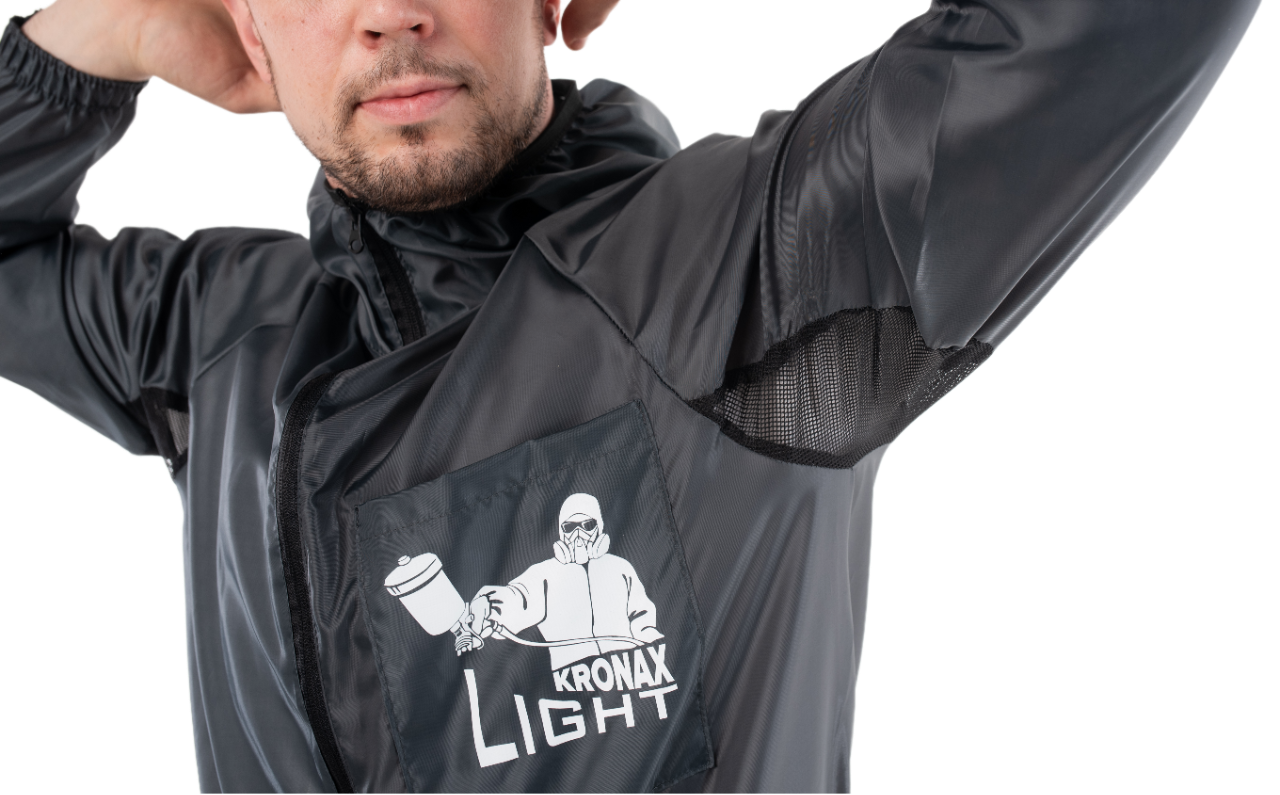 Комбинезон малярный, защитный, многоразовый KRONAX LIGHT KL-01